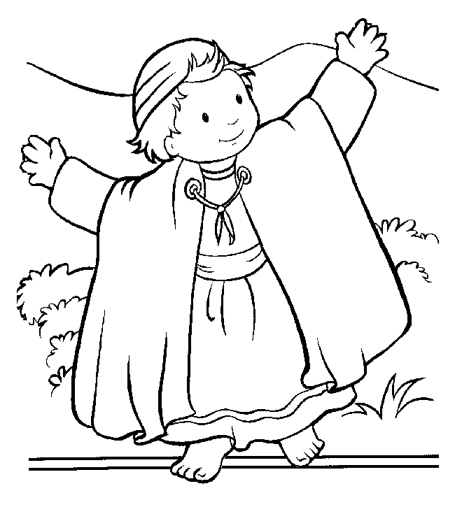 Bible Pages Coloring for Kids 9