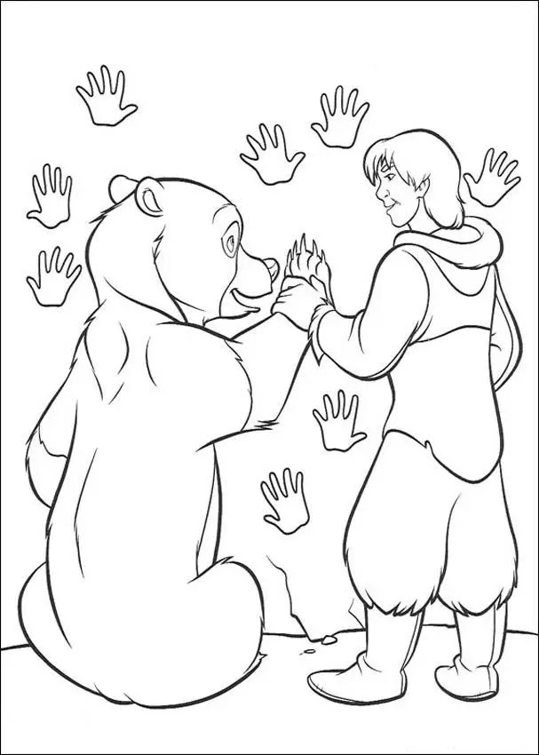 Brother Bear Pages Coloring 8