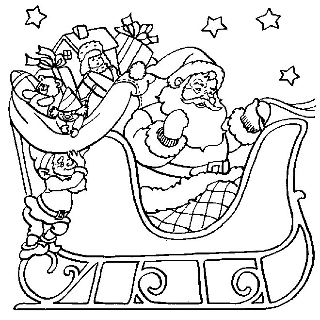 Christmas Pages Coloring 6