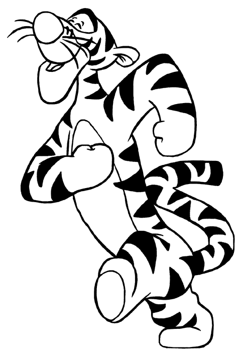 Tigger Pages Coloring 11