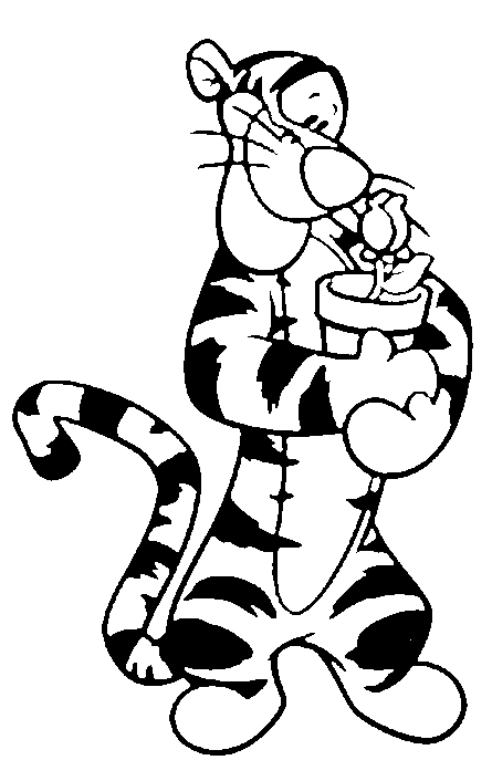 Tigger Pages Coloring 8