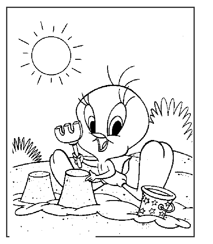 Tweety Pages Coloring 2