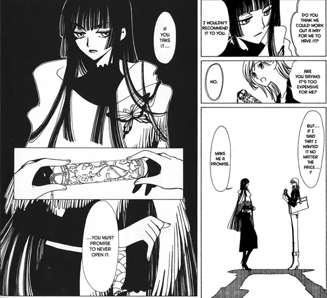XXXHolic Pages Coloring 6