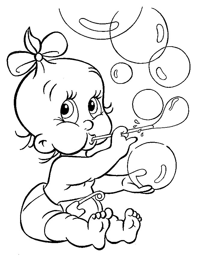 Baby Pages Coloring 2