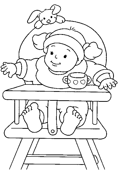 Baby Pages Coloring 5