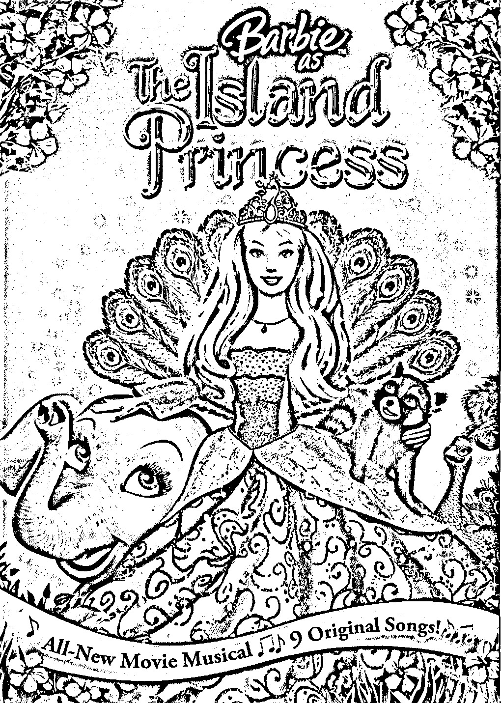Barbie as The Island Princess Pages Coloring 12