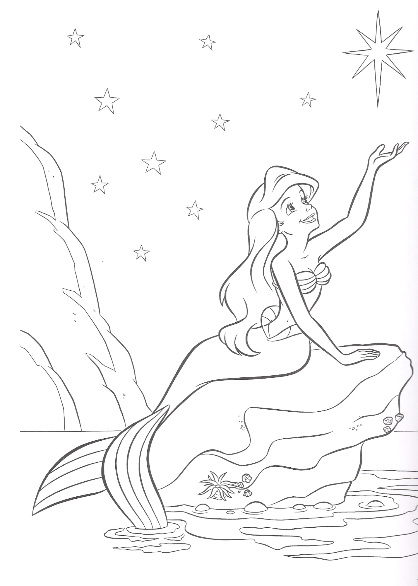 Barbie in a Mermaid Tale Pages Coloring 1