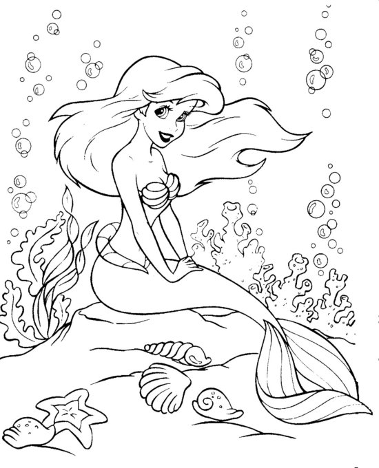 Barbie in a Mermaid Tale Pages Coloring 6