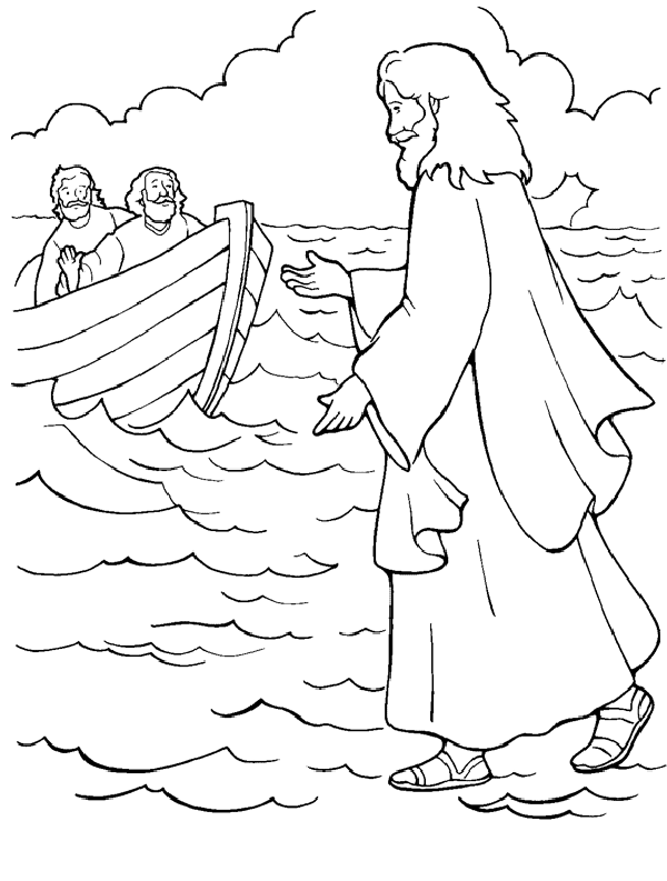 Bible Pages Coloring for Kids 12