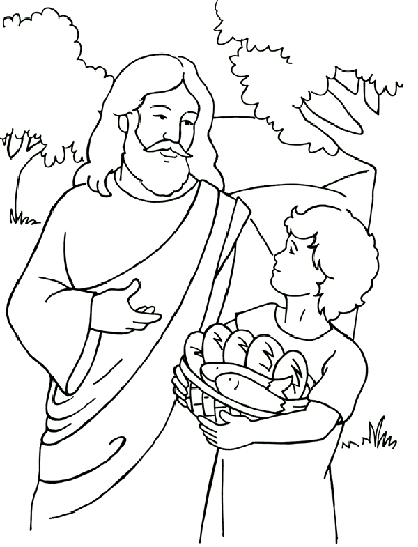 Bible Pages Coloring for Kids 3