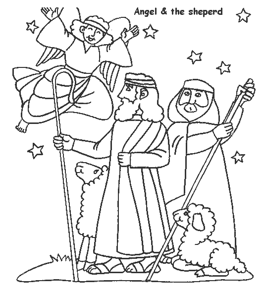 Bible Pages Coloring for Kids 4
