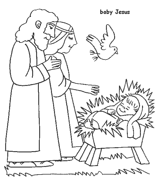 Bible Pages Coloring for Kids 5