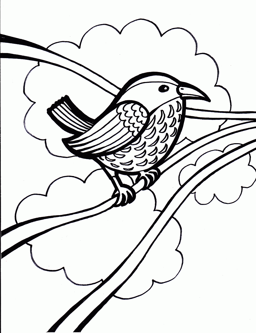 Bird Pages Coloring 10