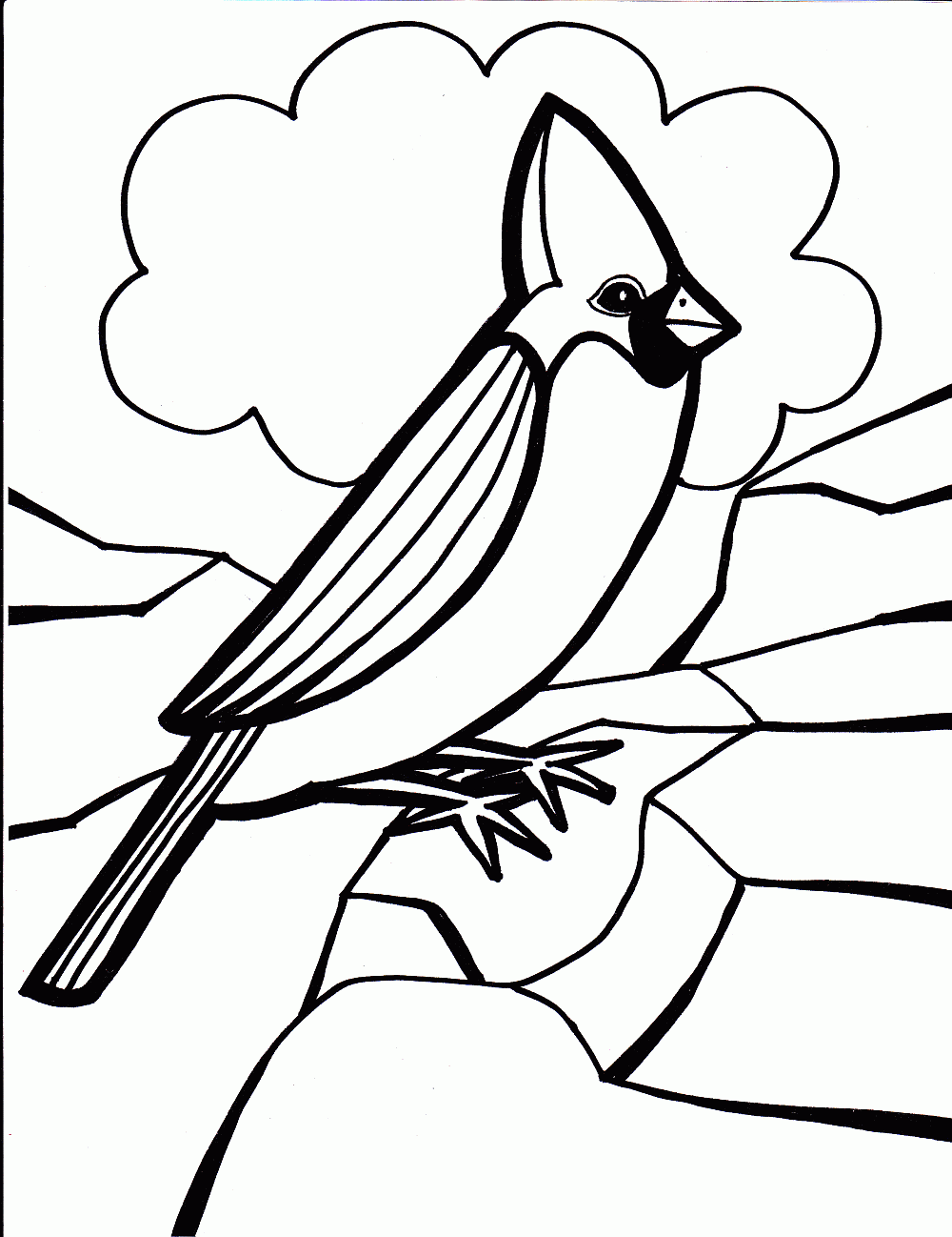 Bird Pages Coloring 8