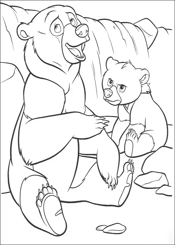 Brother Bear Pages Coloring 7