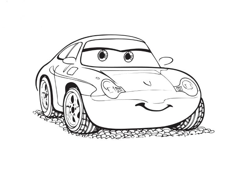 Cars Pages Coloring 7