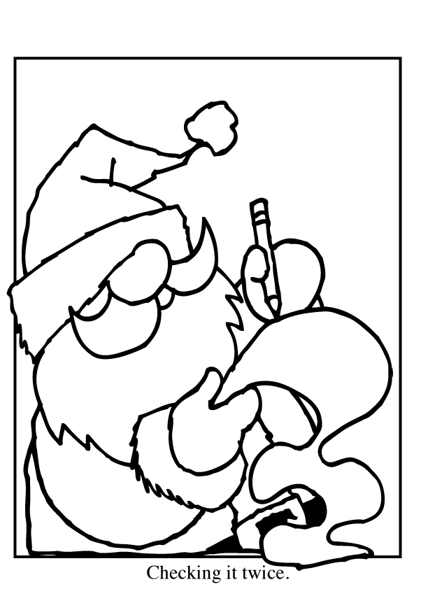 Christmas Pages Coloring 4