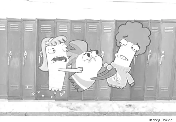 Fish Hooks Pages Coloring 8