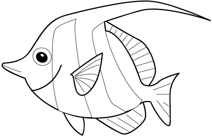 Fish Pages Coloring 2