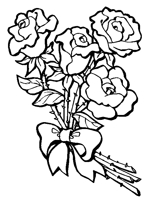 Flower Pages Coloring 10