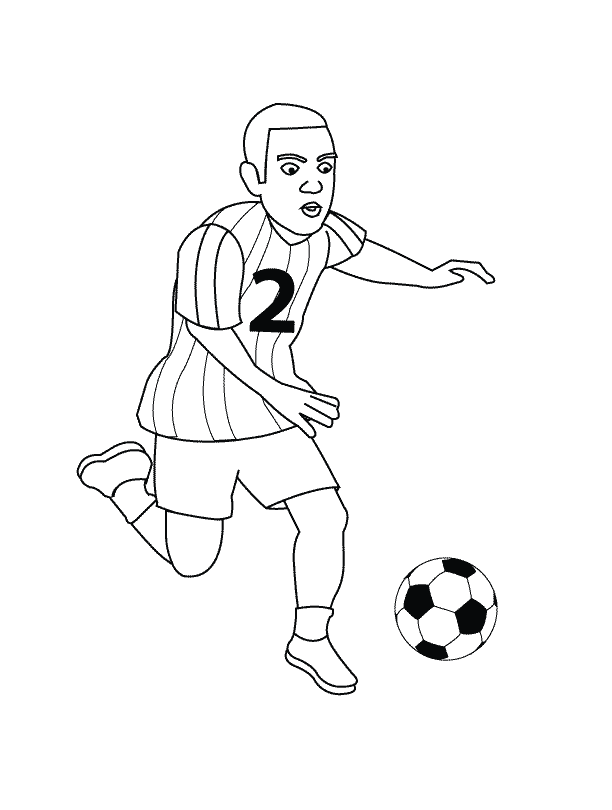 Football Pages Coloring 2