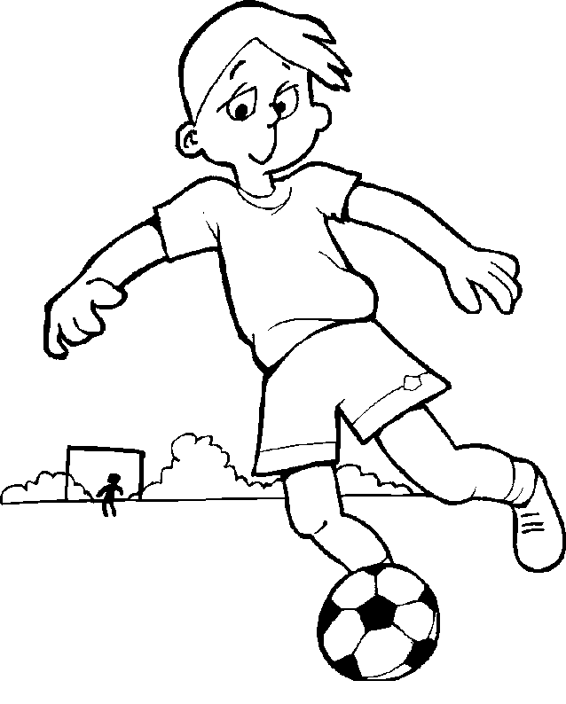 Football Pages Coloring 3