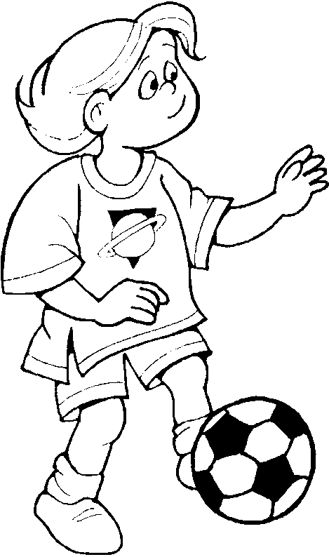 Football Pages Coloring 8