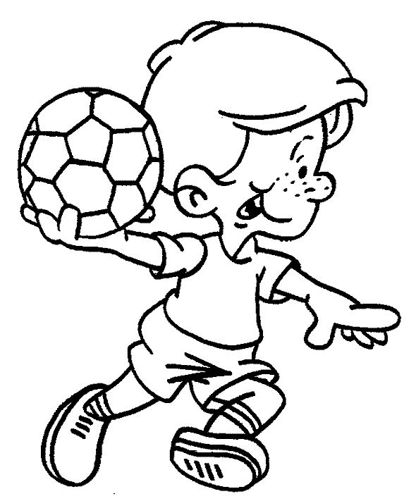 Football Pages Coloring 9