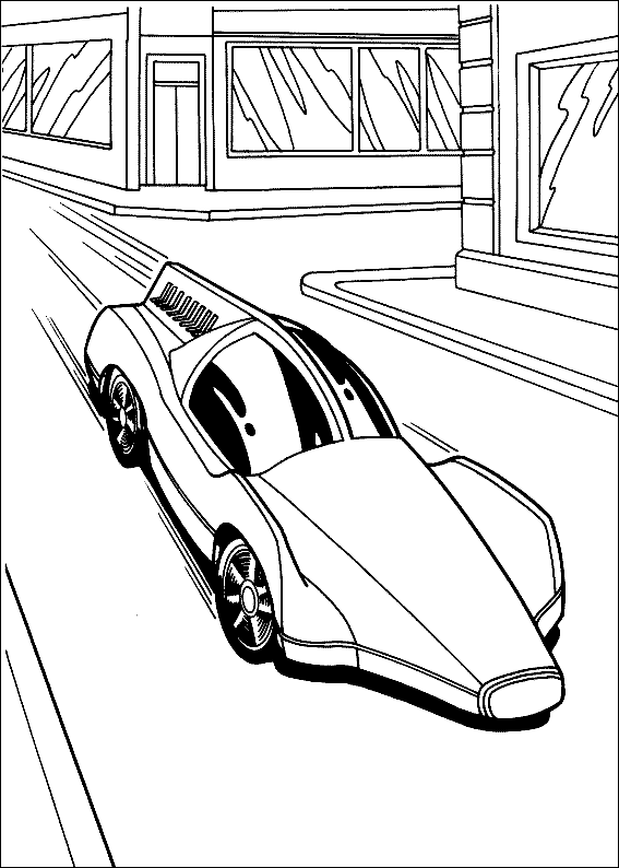 Hot Wheels Pages Coloring 10