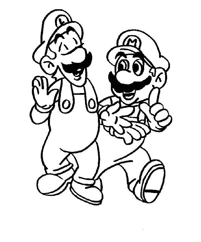 Mario Pages Coloring 11