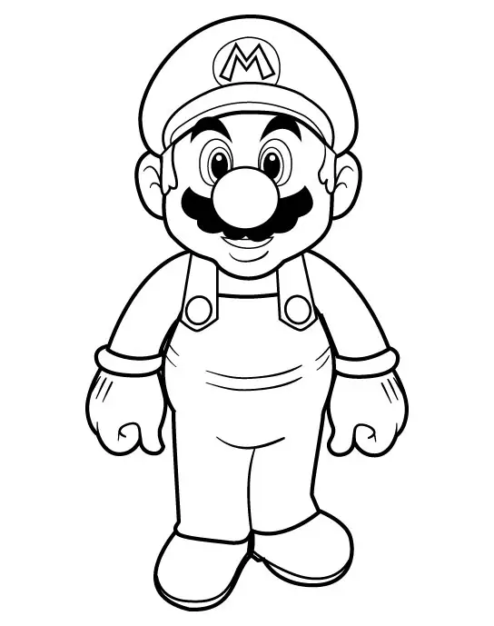 Mario Pages Coloring 7