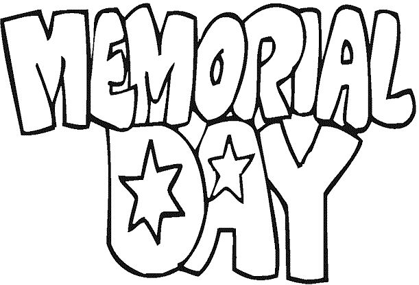 Memorial Day Pages Coloring 4
