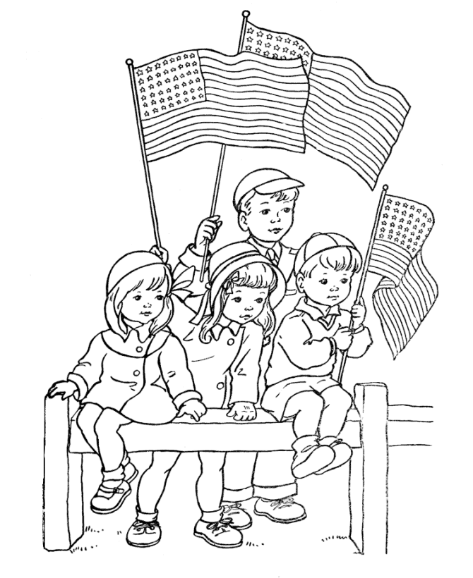 Memorial Day Pages Coloring 7