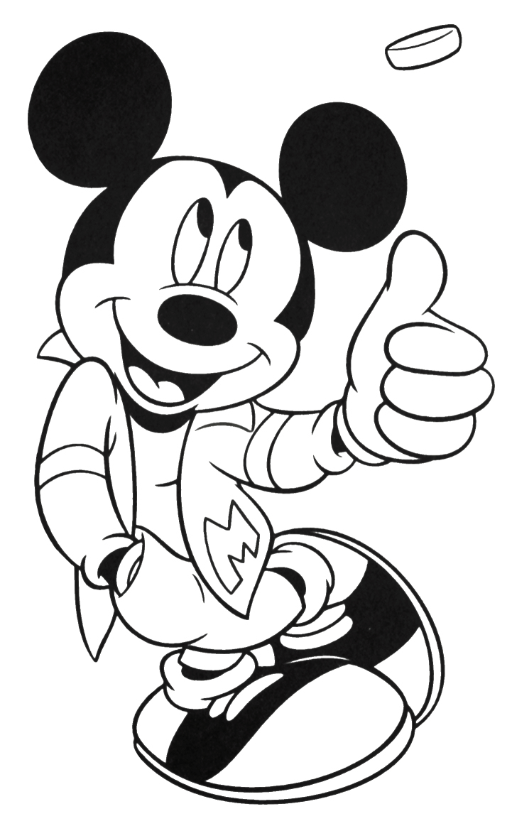Mickey Mouse Pages Coloring 5