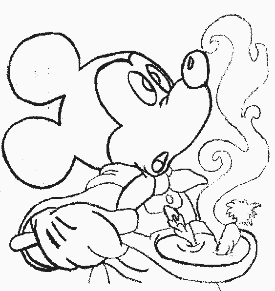 Mickey Mouse Pages Coloring 7