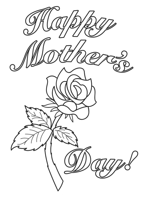 Mothers Day Pages Coloring 11