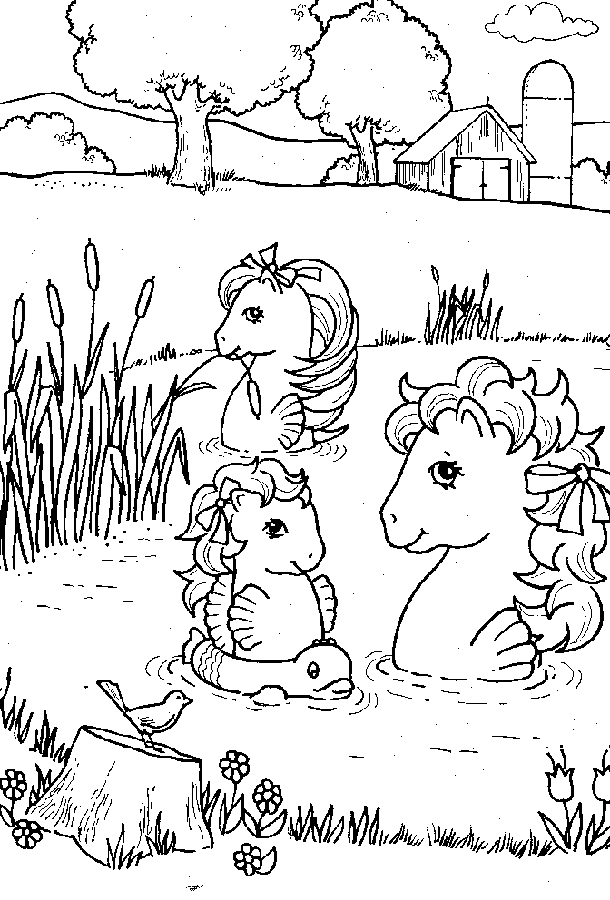 My Little Pony Pages Coloring 12