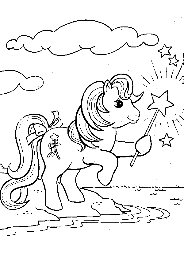 My Little Pony Pages Coloring 6