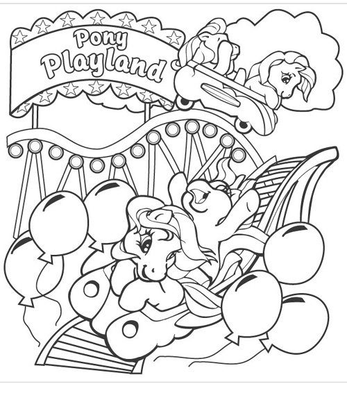 My Little Pony Pages Coloring 7