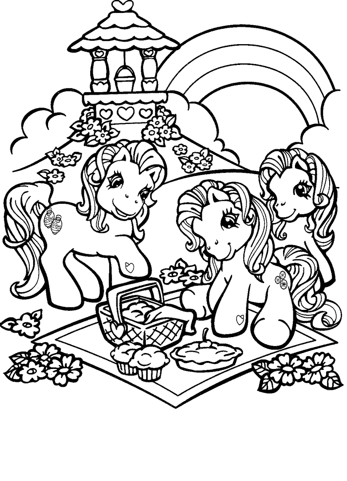 My Little Pony Pages Coloring 9
