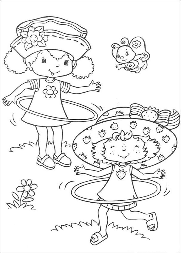 Strawberry Shortcake Pages Coloring 3