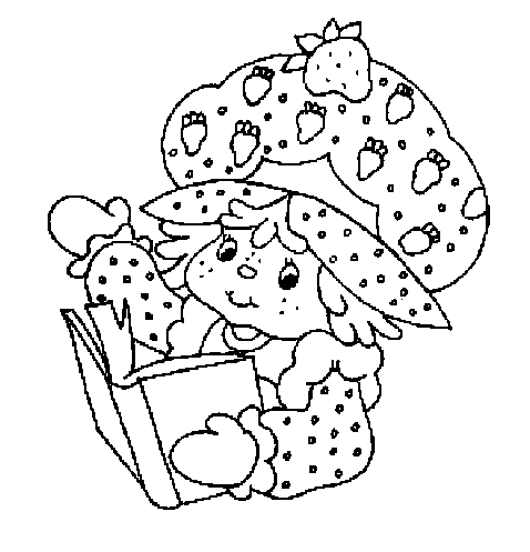 Strawberry Shortcake Pages Coloring 7