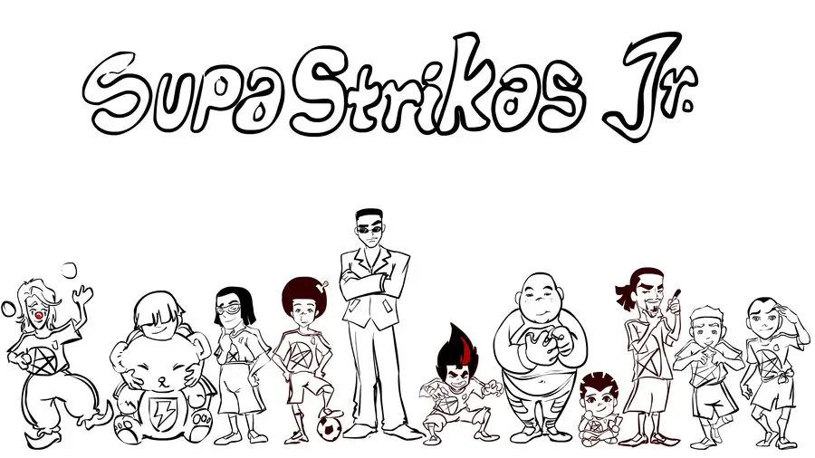 Supa Strikas Pages Coloring 10