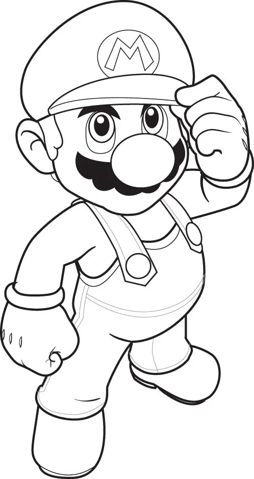 Super Mario Pages Coloring 3