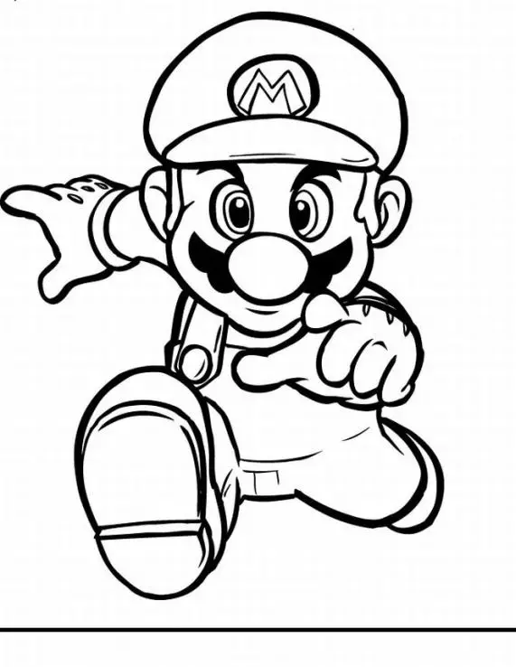 Super Mario Pages Coloring 5