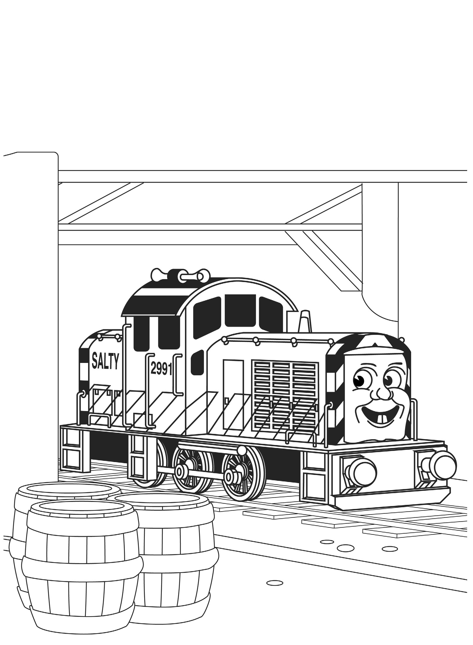 Thomas Pages Coloring 11