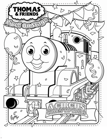 Thomas Pages Coloring 3