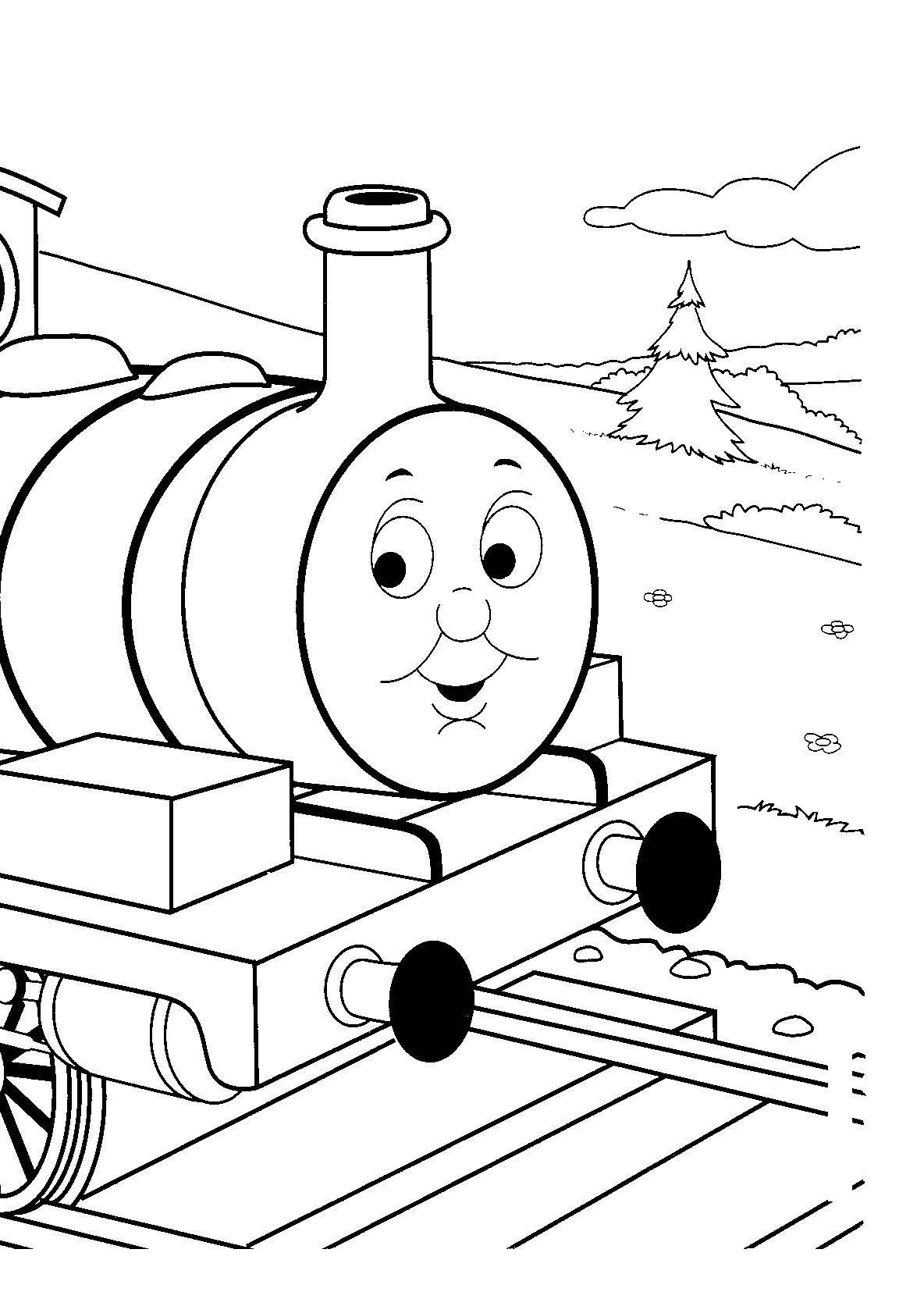 Thomas Pages Coloring 4