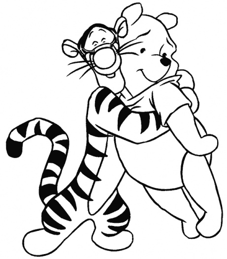Tigger Pages Coloring 1