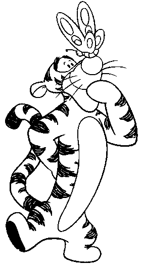 Tigger Pages Coloring 2